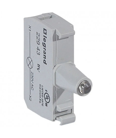 Bloc pour tête lumineuse Osmoz raccordement à vis - 230V~ - bleu