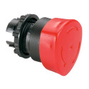 Coup de poing Ø40 pousser-tourner coupure d'urgence IP69 Osmoz composable -rouge