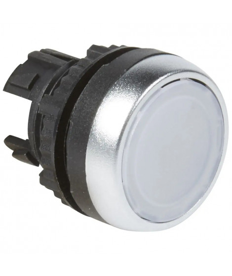 Tête à impulsion lumineuse affleurante IP69 Osmoz composable - blanc