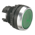 Tête affleurante pousser-pousser lumineuse IP69 Osmoz composable - vert