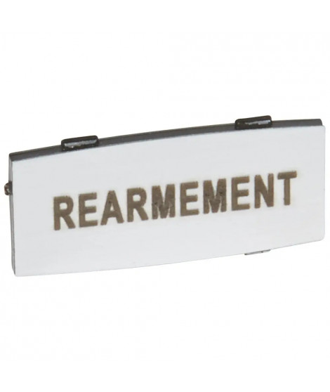 Insert Osmoz avec texte - alu - petit modèle avec marquage REARMEMENT