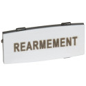 Insert Osmoz avec texte - alu - petit modèle avec marquage REARMEMENT