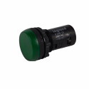 Voyant monobloc avec LED intégrée IP69 Osmoz complet - vert - 230V~