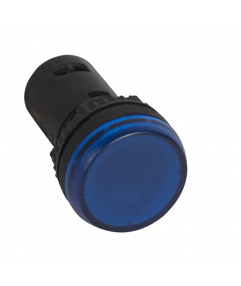 Voyant monobloc avec LED intégrée IP69 Osmoz complet - bleu - 230V~