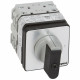 Commutateur à cames inter marche/arrêt PR21 4P 4 contacts fixation vis sur porte