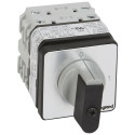 Commutateur à cames inter marche/arrêt PR21 4P 4 contacts fixation vis sur porte