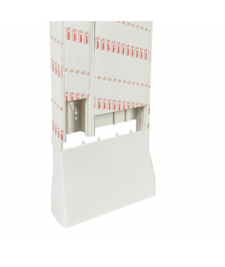 Goulotte GTL complète 2 couvercles Drivia 18 PREMIUM 65x355mm - 2,45m à 2,60m