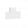 Dérivation en T pour moulure DLPlus 60x20mm - blanc