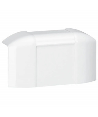 Dérivation sur deux plans pour moulure DLPlus 60x20mm ou 75x20mm - blanc
