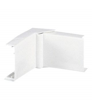 Angle intérieur ou extérieur variable pour moulure DLPlus 32x12,5mm - blanc