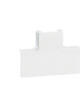 Dérivation en T à plat pour moulure DLPlus 32x12,5mm - blanc