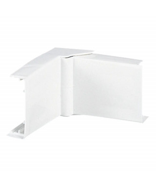 Angle intérieur ou extérieur variable pour moulure DLPlus 32x20mm - blanc