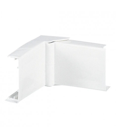 Angle intérieur ou extérieur variable pour moulure DLPlus 32x20mm - blanc