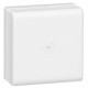 Boîte de dérivation saillie 75x75x35mm pour moulure DLPlus - blanc