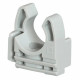 Lyre grise pour conduit IRL Ø16mm avec fixation des conduits par simple clipsage