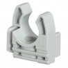 Lyre grise pour conduit IRL Ø16mm avec fixation des conduits par simple clipsage