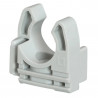 Lyre grise pour conduit IRL Ø20mm avec fixation des conduits par simple clipsage