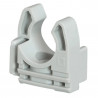 Lyre grise pour conduit IRL Ø25mm avec fixation des conduits par simple clipsage
