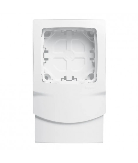 Cadre Appareillage saillie 1 poste pose long moulure DLPlus ép. 12