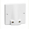 Sortie câble 20A ou 32A 95x95mm pour câble Ø17mm à Ø19mm fixation vis ou griffes