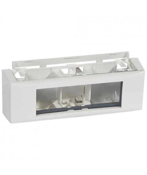 Cadre Mosaic 6 modules pour toutes moulures DLPlus - blanc