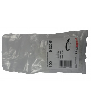 Collier identific Colring - dent int polyamide 6/6 - l 2,4 - L 95 - incolore