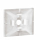 Embase adhésive incolore Colring pour colliers largeur 4