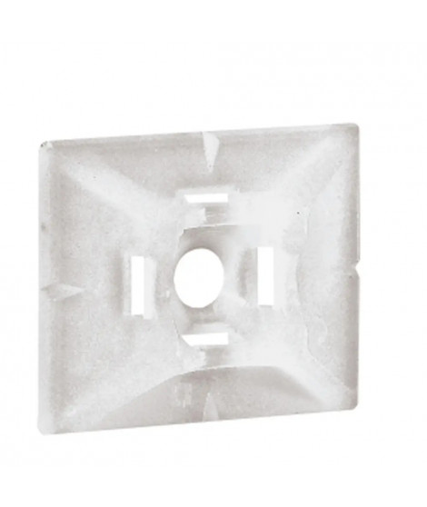 Embase adhésive incolore Colring pour colliers largeur 4