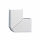 Angle plat variable pour moulure DLPlus 32x16mm - blanc