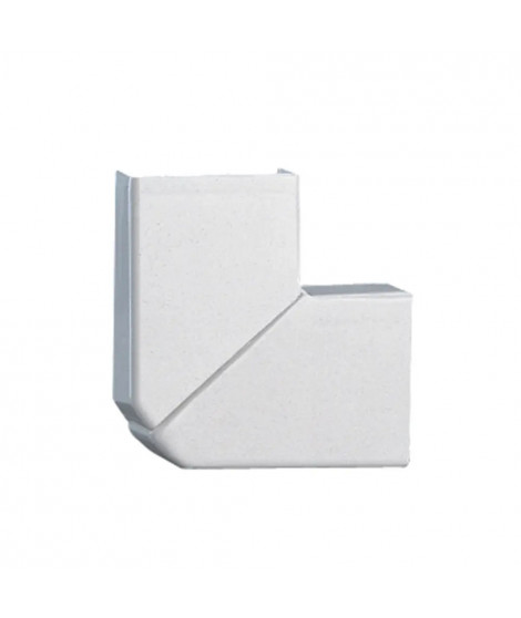 Angle plat variable pour moulure DLPlus 32x16mm - blanc