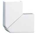 Angle plat variable pour moulure DLPlus 40x16mm - blanc