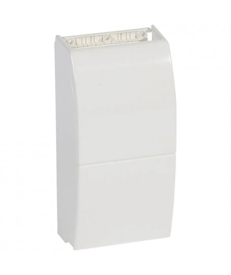 Embout sabot pour plinthe DLP 140x35mm - blanc
