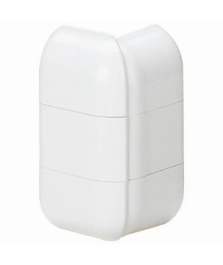 Angle extérieur variable pour plinthe DLPlus 80x20mm - blanc