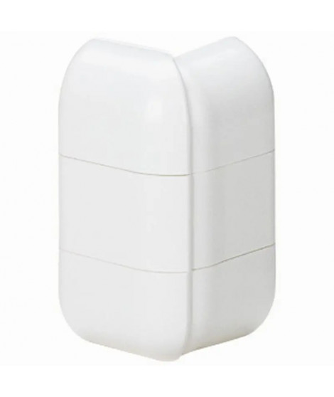 Angle extérieur variable pour plinthe DLPlus 80x20mm - blanc