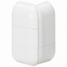 Angle extérieur variable pour plinthe DLPlus 80x20mm - blanc