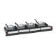 Panneau de brassage droit 19pouces 1U LCS³ cat6A avec 24 connecteurs RJ45 STP