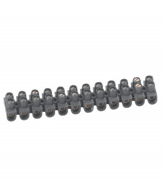 Barrette de connexion Nylbloc avec capacité assignée 6mm² - noir