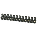 Barrette de connexion Hypo avec capacité assignée 4mm² - noir