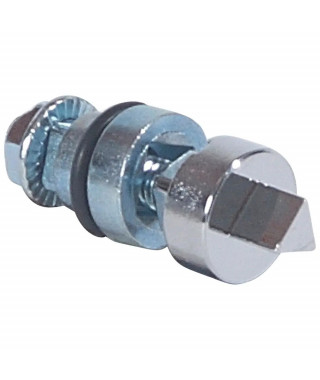 Empreinte métal pour armoire Altis - triangle mâle 6,5mm