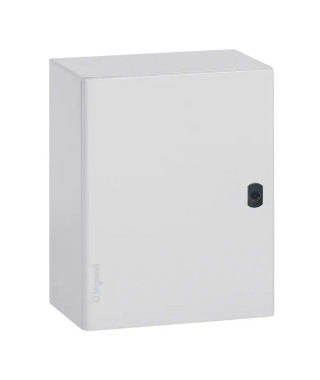 Coffret métal vertical Atlantic métal IP66 IK10 - 500x400x200mm - RAL7035