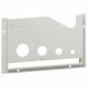 Pochette ouverte autocollante pour plans - largeur 260 et hauteur 165mm -RAL7035