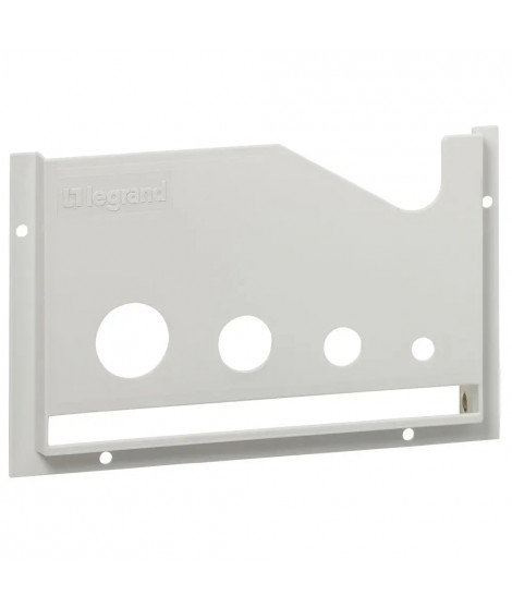 Pochette ouverte autocollante pour plans - largeur 260 et hauteur 165mm -RAL7035