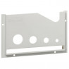 Pochette ouverte autocollante pour plans - largeur 260 et hauteur 165mm -RAL7035