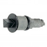 Empreinte métal triangle mâle de 6