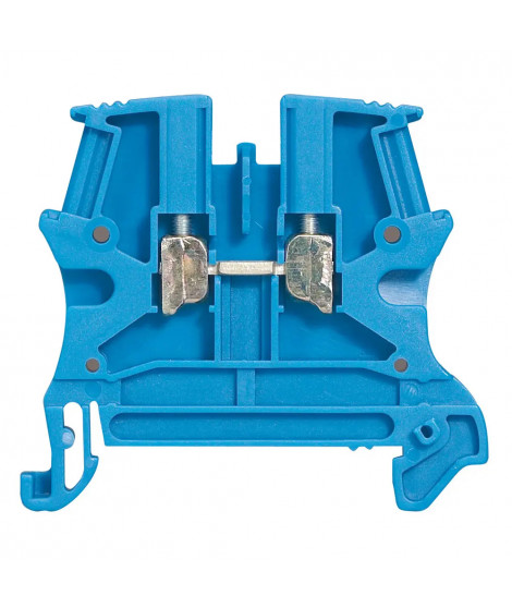 Bloc jonc Viking 3 à vis - 1 jonction/1 entrée/1 sortie - bleu - pas 5