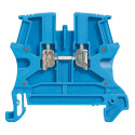 Bloc jonc Viking 3 à vis - 1 jonction/1 entrée/1 sortie - bleu - pas 5