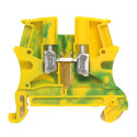 Bloc jonction Viking 3 - pour cond de protect pied métal - rail sym - pas 5