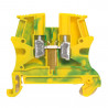 Bloc jonction Viking 3 - pour cond de protect pied métal - rail sym - pas 5