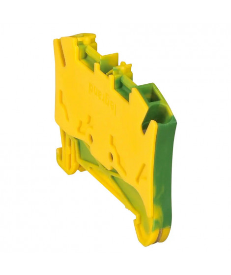 Bloc jonc Viking 3 à ressort - 1 jonc/2 conduc -1entr/1sort-vert/jaune - pas 6