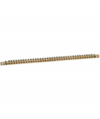 Barreau laiton pour conducteur de protection XL³400